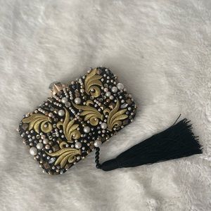 Beautiful black clutch